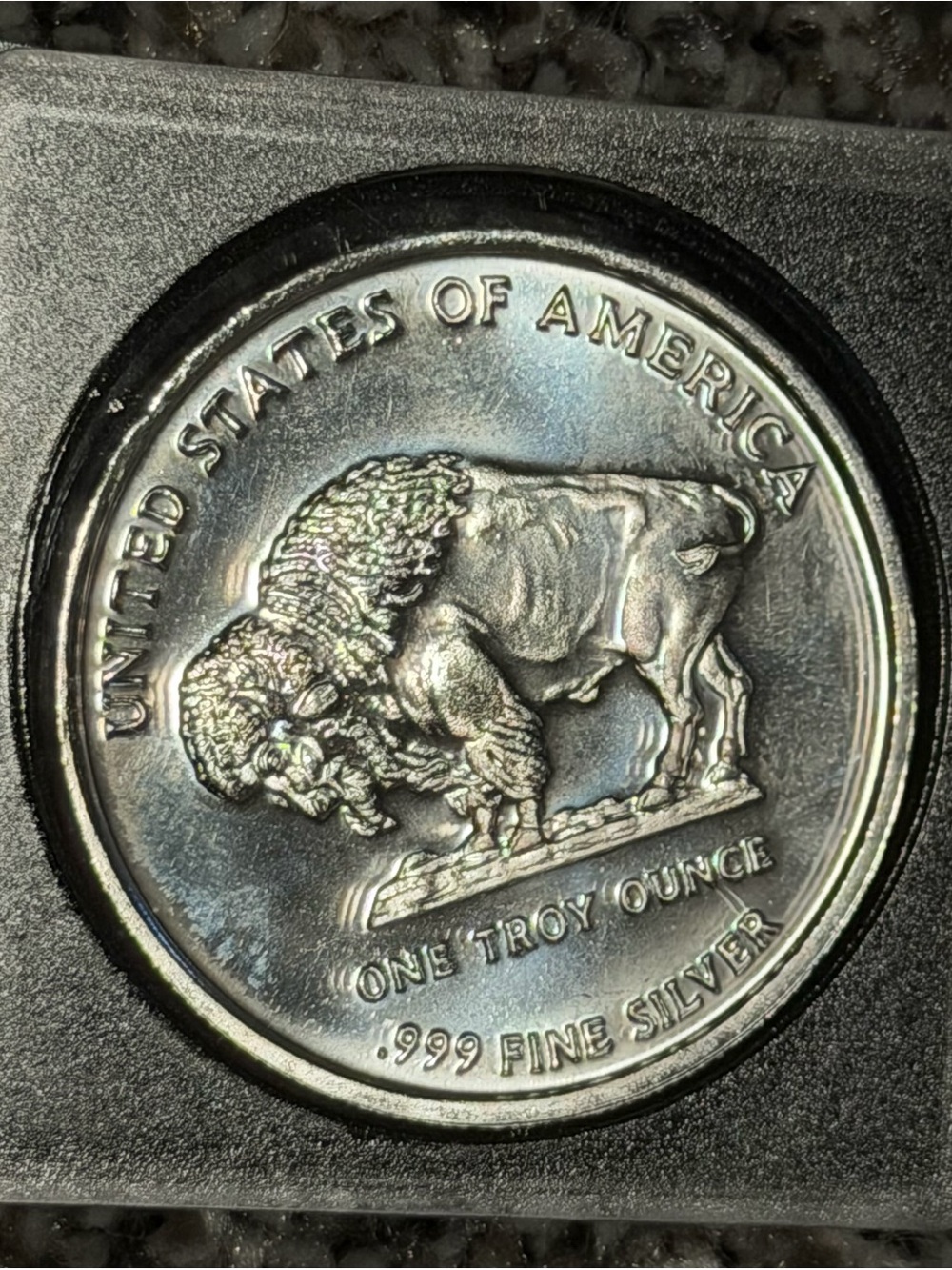 American Silver Buffalo One Troy Ounce Coin - Silver .999 fine silver 1 oz